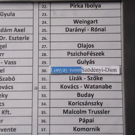 Lonyay Budapest